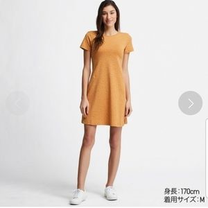 Mustard yellow dress